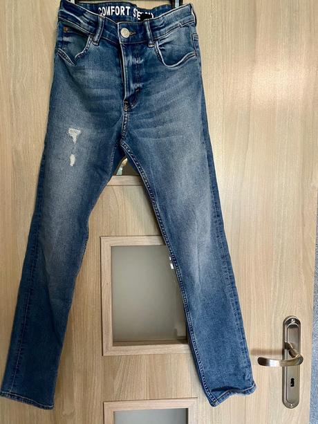 Chlapčenské rifle h&m 158, h&m,158