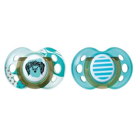 Tommee tippee cumlík silikónový moda chlapec 18-36, tommee tippee