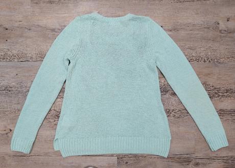 Pulóvrik v mentolovej farbe, h&m,170