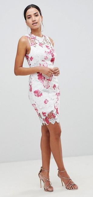 Prekrásne čipkované šaty - ax paris, m