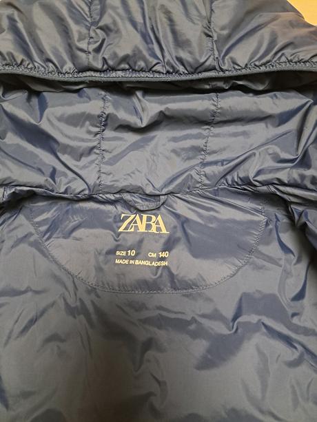 Jesenná prešívaná bunda, zara,140