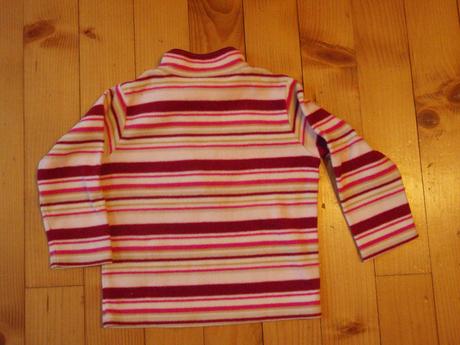 Pásikavá mikina pre 1,5 - 2r, evie angel,86