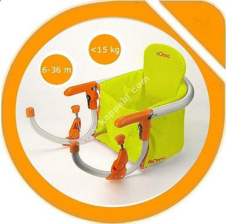 Jedálenská stolička prenosná momma, 