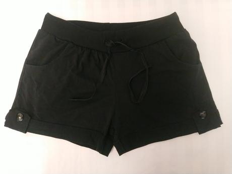 Čierne elastické šortky, red qeen, 146-152 cm, 152