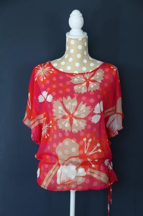 Letný top - darujem k nákupu, s