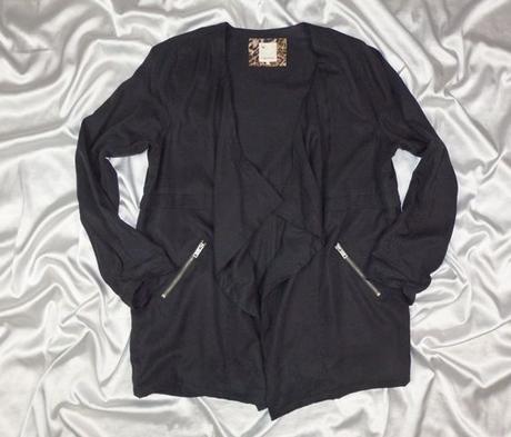 Kvalitný predĺžený blejzer/bunda, 42