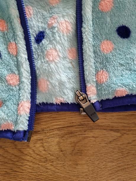 Mikina na zapinanie bodky chlpatka, lupilu,98