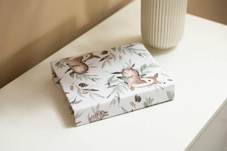 Sensillo bavlnená plachta s potlačou 60x120cm srnk, šírka (cm): 60,dĺžka (cm): 120