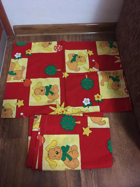 Obliecky (vankus+paplonik) a mantinel do postielky, šírka (cm): 60