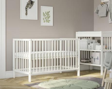 Detská postieľka ikea, šírka (cm): 65,dĺžka (cm): 120