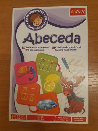Náučná hra maly objavitel abeceda,