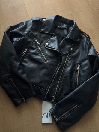 Koženková bunda zara, zara,l