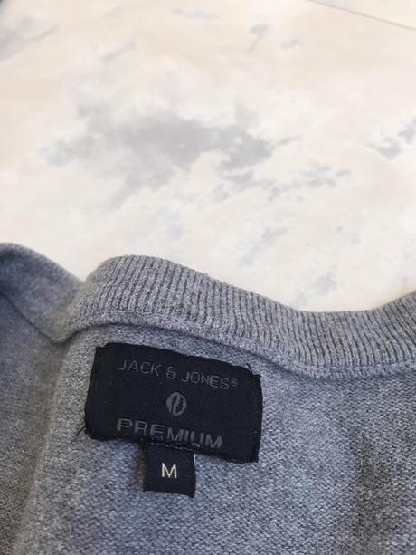 Bavlnený pulóvrik jack & jones, m