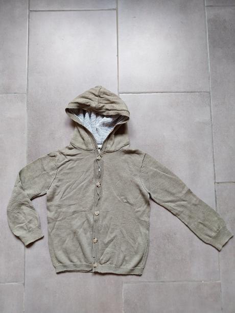 Zara knitwear sveter s kapucňou, zara,104