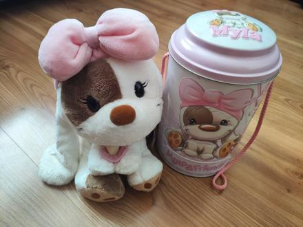 Plyšová hračka v darčekovej dóze,