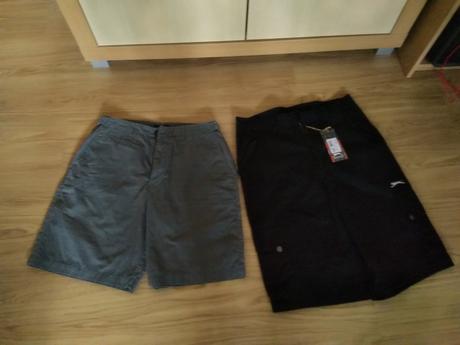 Nenosené krátke letné nohavice, slazenger,m