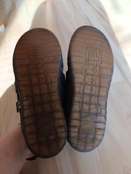 Kožené prechodné topánky d.d.step, d.d.step,35