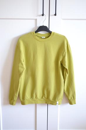 Limetková mikina 146/152, 146