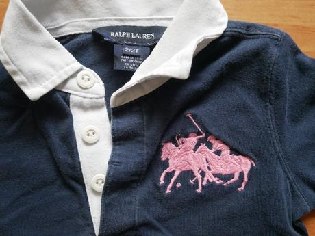 Ralph lauren tričko s dlhým rukávom a golierikom, ralph lauren,92