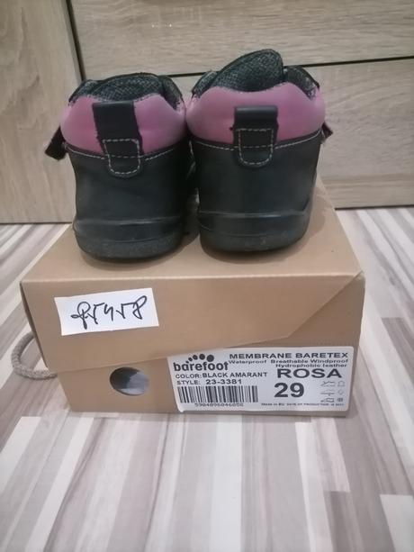 Ef barefoot celoročné topánky, 29