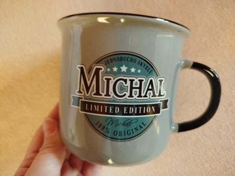 Hrnček s menom michal, 