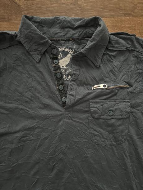 Polokošeľa s pokrčeným vzhľadom, m