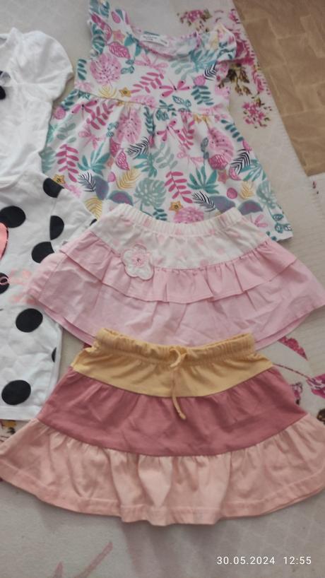 Mix oblečenie pre dievča veľ. 74, 68–80