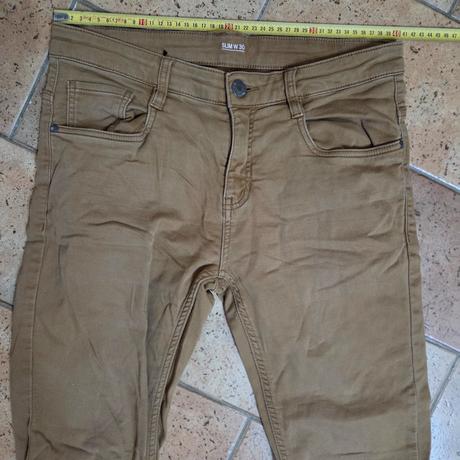 Pánske riflové nohavice w 30, s