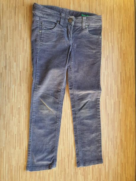 Mencestrove nohavice, benetton,110