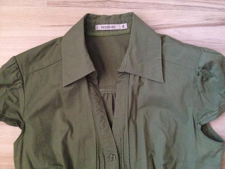 Blúzka reserved - hráškovozelená, reserved,s