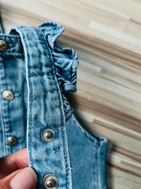 Pohodlné trakáčiky s volánikmi na trakoch, h&m,86