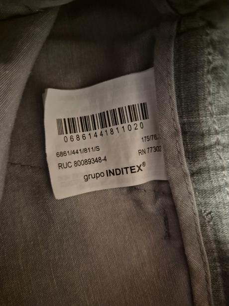 Spoločenské pánske nohavice, zara,s