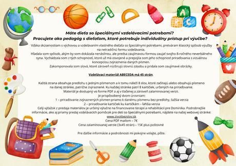 Abeceda 45 - didaktický materiál,