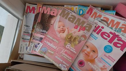 Časopisy mama a ja, dieťa,