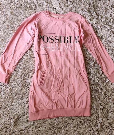 Dievčenská predĺžená mikina, 164