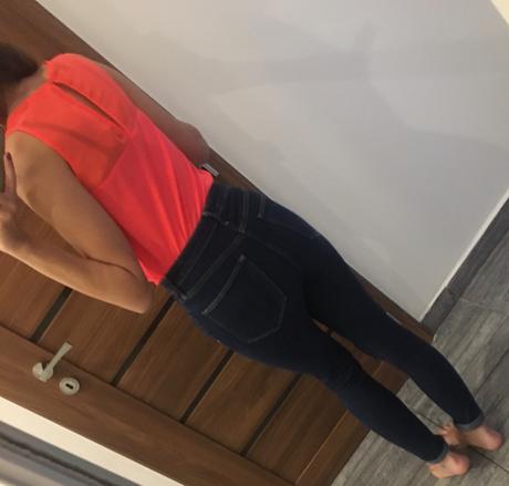 Top bez rukávov, h&m,xs