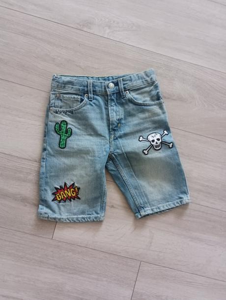 Chlapčenské kraťasy 122, h&m,122