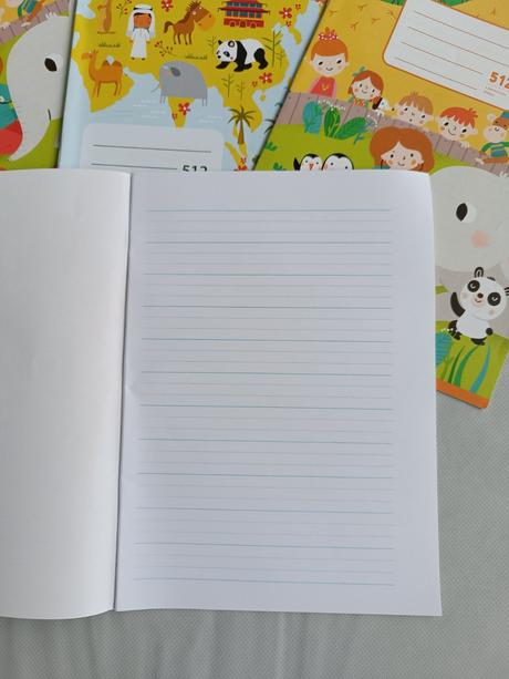 Zošity 512 (s pomocnými riadkami), 