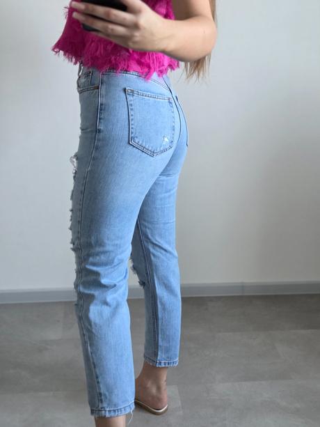 Trhané rifle xs/s, pull&bear,xs