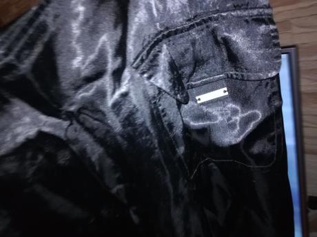 Saténová prekladaná sukna m-l, river island,l