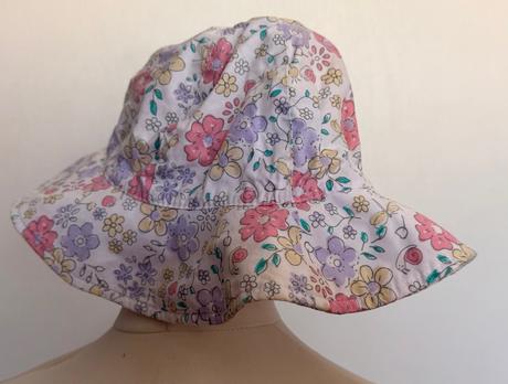F&f dievčenský kvietkovaný klobúk, f&f,74