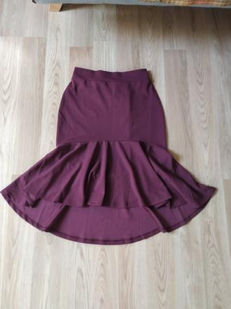 Asymetrická sukňa, terranova,s