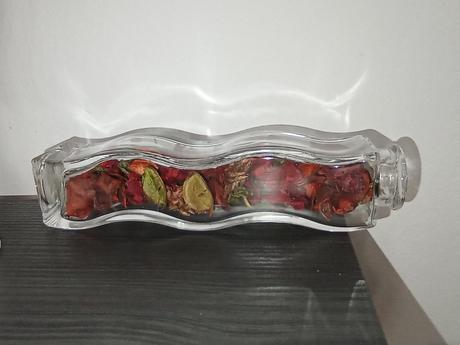 Dekorácia ikea v skle, 