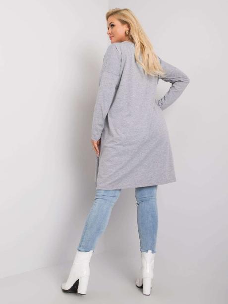 Oversize tricko grey, 