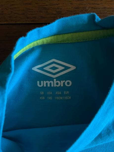 Športové tričko umbro, umbro,116