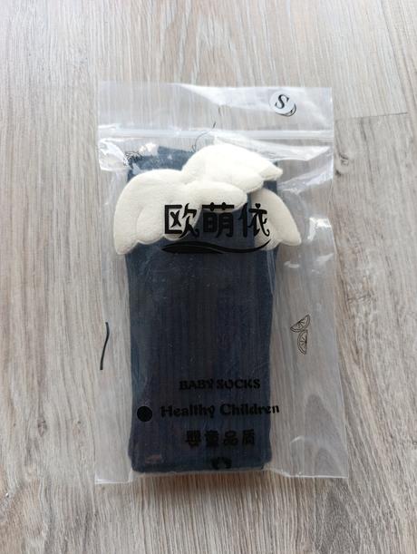 Dievčenské podkolienky s krídlami - 2 veľkosti, 