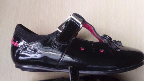 Kožené lakovky clarks, clarks,24