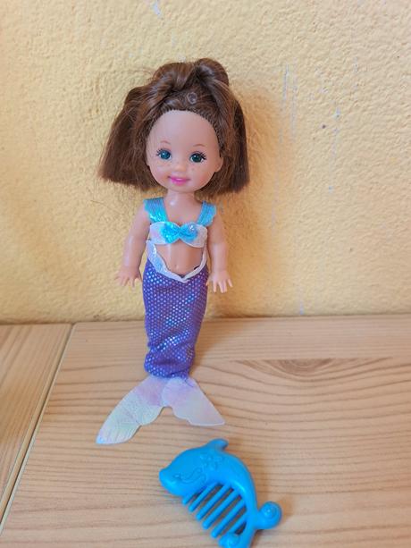 Barbie & kelly princess collection mermaid princes, 