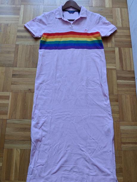 Gant originál krásne športovo elegantné dlhé šaty, gant,s