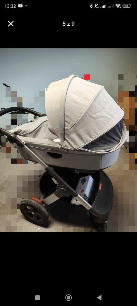 Predám kočík stokke, hlboká vanička, stokke,stokke trailz terrain